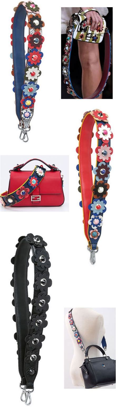 fendi strap flower|fendi replacement strap.